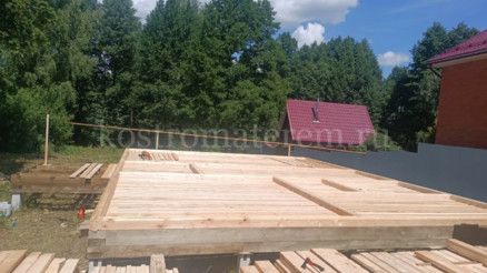 Строительство дома из бруса по проекту ДБ-230